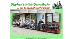 Desktop Screenshot of mini-dampfbahn.com